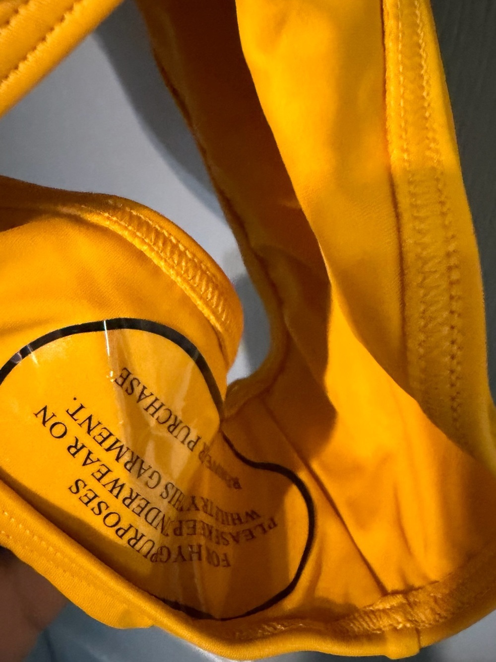 Andrea Iyamah Mustard Yellow Cutout One-Piece Swimsuit - Picture 7 of 7
